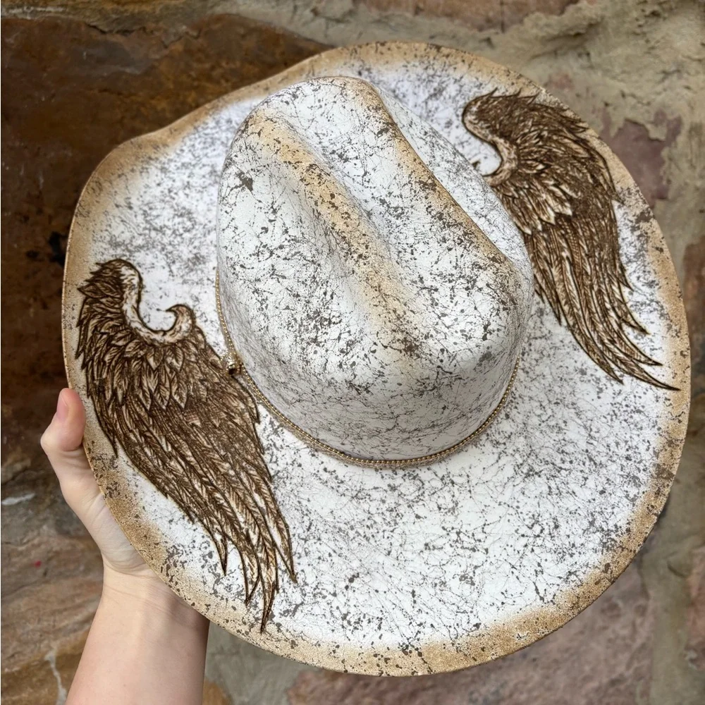 New “Hold your Halo” 6x Serratelli felt hat Sz 7 - Picture 1 of 8